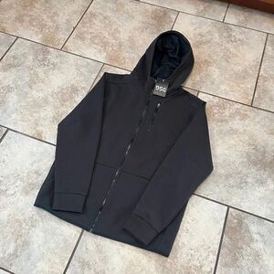 DSG Black Sport Fleece Full Zip Hoodie Men’s Medium NWT
